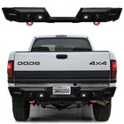 Vijay For 1994-2002 Dodge Ram 2500/3500 Rear Bumper With LED Lights and D-Rings