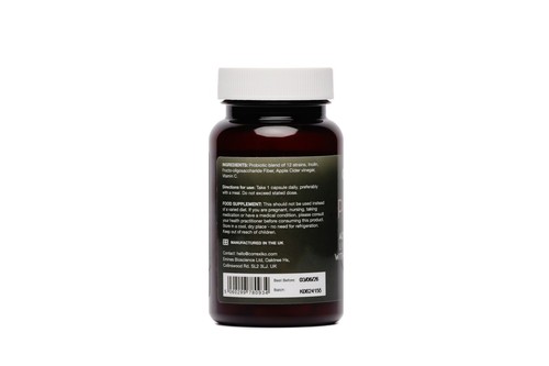 30 Probiotic Capsules Live 12 Strain Culture High Strength Digestive Support UK - Picture 5 of 9