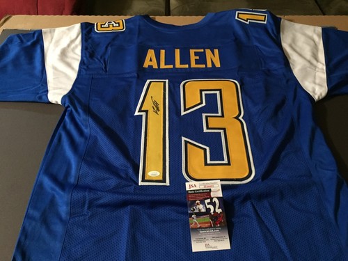 Keenan Allen Autographed Signed XL Custom Chargers Jersey - JSA - Picture 5 of 5