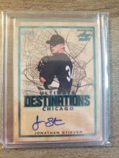 2020 LEAF ULTIMATE DRAFT DESTINATIONS JONATHAN STIEVER AUTO, 35/50, #UD-JS2