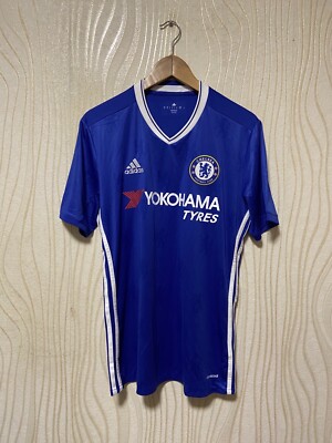 CHELSEA 2016 2017 HOME FOOTBALL SHIRT SOCCER JERSEY ADIDAS AI7182