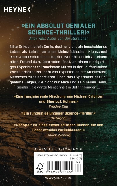 Thumbnail - Der Spalt Peter Clines