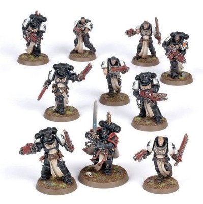 Crusader Squad Black Templar s BNOS Space Marines Warhammer 40000 40K