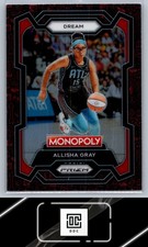 2024 Panini Prizm Monopoly WNBA #6 Allisha Gray Classic Icons Red Prizm