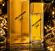 Millionaire Men by Royal Fragrance 3.3 Fl oz EDT Spray for Men
