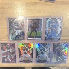 2025 Panini Select NFL Prizm Lot Woodson, Jackson, Goff, Bowers, Barkley (7)
