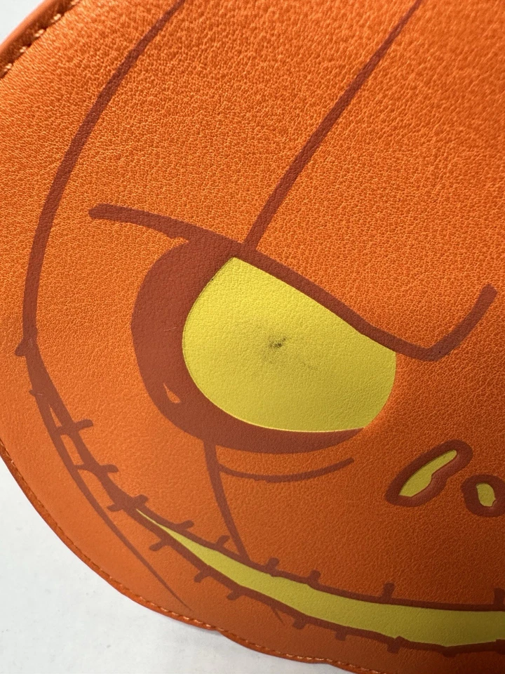 Cartera Bandolera Loungefly Disney Pesadilla Antes de Navidad Jack Brillo Oscuro Nueva con Etiquetas Foto 3 de 4