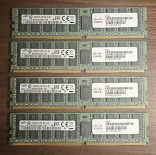 Lot of 4 Samsung M393A2G40DB0-CPB 16GB 2Rx4 PC4-2133P-RA0-10-DC0 Server ECC RAM