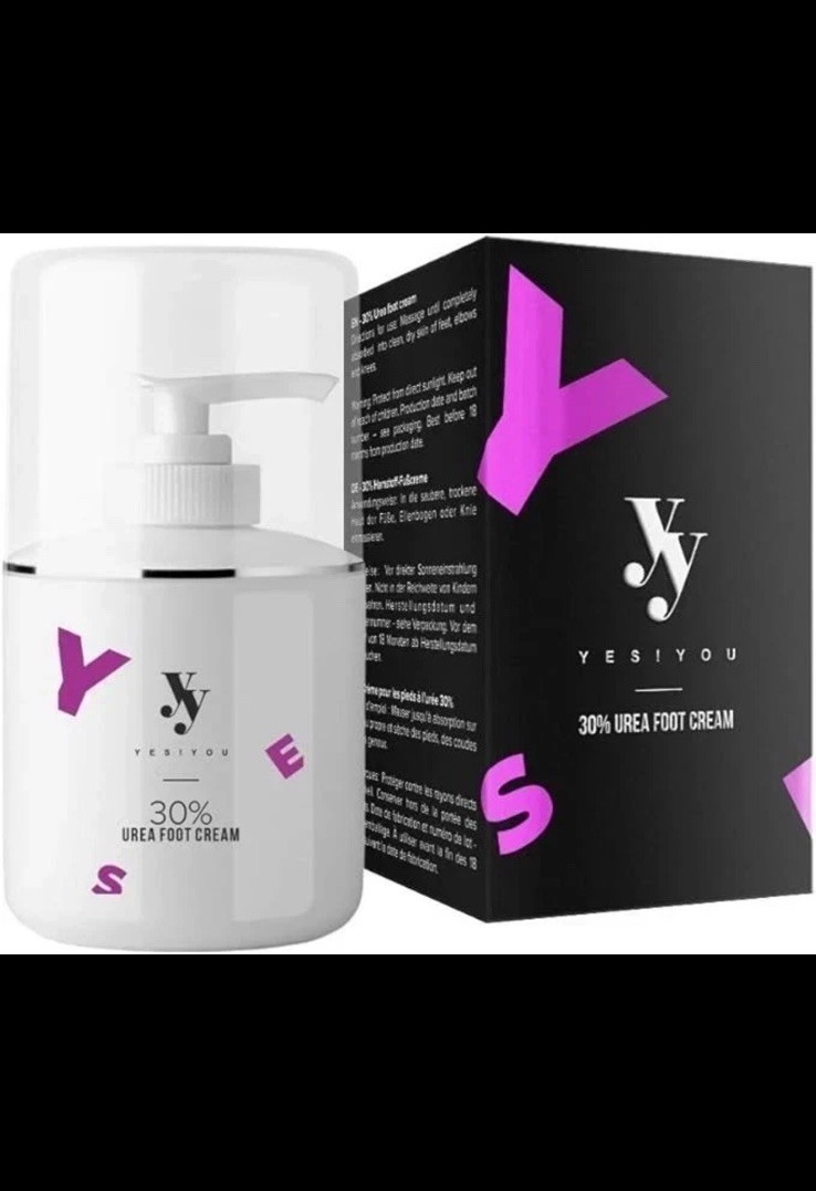Yes!You 30% Urea Foot Cream 250ml – Intensive Moisturizer for Dry, Cracked Heels