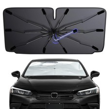 2026 Windshield Sun Shade Umbrella, Foldable Car Sunshade for Mid-Size Sedan,...