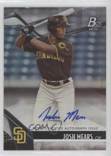 2021 Bowman Platinum Top Prospects Auto Joshua Mears Josh Mears #TOP-8 Auto fv7