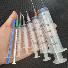 14pcs Syringe Set Blunt Needle Measuring Refill Craft Tool Kit - New 14pcs Syringe Set Blunt Needle Measuring Refill Craft Tool Kit - New