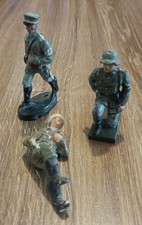 Konvolut 3x Soldaten Elastolin Lineol Figuren