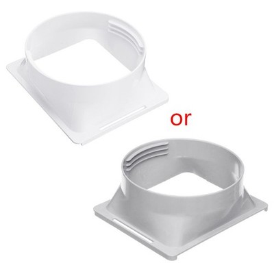 15cm Square Portable Air Conditioning Body Exhaust Duct Interface Pipe Connector