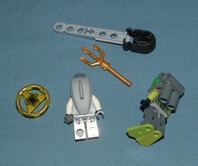 ATLANTIS, TYPHOON TURBO SUB SET 8060 - LEGO - 2010 - USED