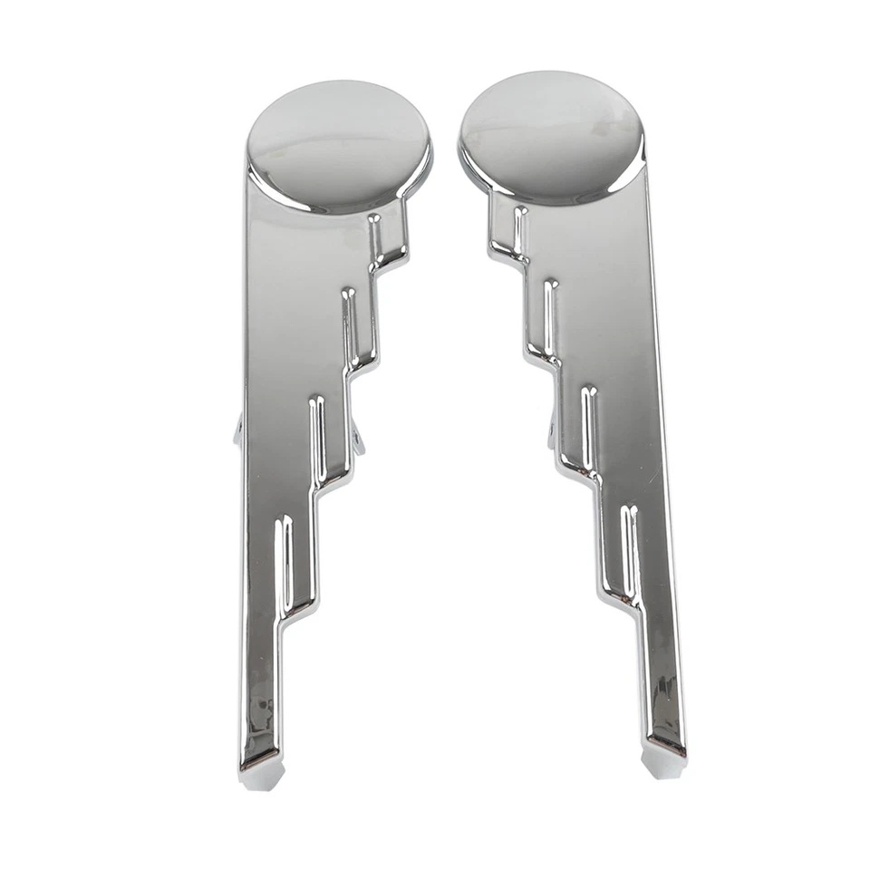 Alforja Trim Speed Ball Wing para Harley Touring Road King Street Glide Cromo Foto 4 de 4