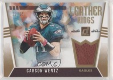 2018 Panini Donruss Leather Kings Studio Series 21/25 Carson Wentz #LK-CW 7l6