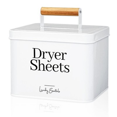 Modern Farmhouse Dryer Sheet Holder for Laundry Room Decor and Accessories, M...