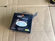 Luxrite LUXSAFE 4” LED Recessed Downlight 10W Fire Rated Dimmable 800 Lumens
