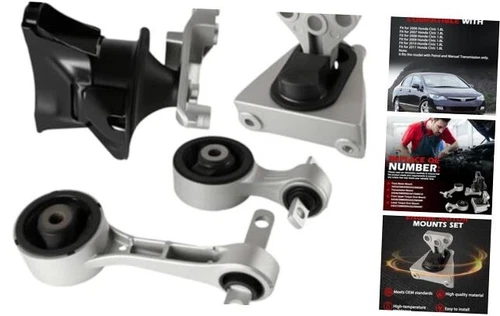 Set of 4 Engine Motor Transmission Mount Compatible A4530 A4546 A4547 A4548