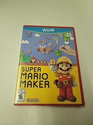 Super Mario Maker (Nintendo WiiU) CIB Complete w/ Insert