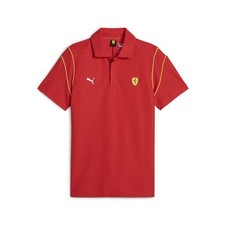 PUMA Ferrari Race Mt7 Polo Mens Red Casual 62381202