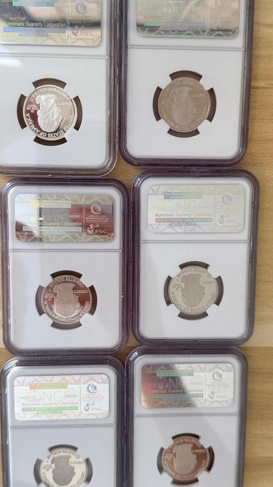 2009-S Complete US Islands & Territories Quarter Proofs 6 x NGC PR70 Ultra Cameo - Image 4 of 4