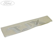 Genuine Ford Ranger Rear XLT Name Plate Badge Decal White 2002-2007 1352253