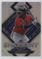 2022 Panini Prizm Emergent Silver Prizm Ozzie Albies #E-3 0t2