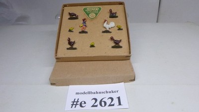 Sima H0 Figuren Set 3b? Hühnerliesel. Handgemalt, OVP aus Sammlung 9 tlg. -#2621