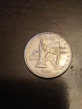 2001-D 25C New York 50 States Quarter Too Many Errors To List