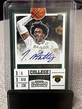 2017-18 Panini Contenders Draft Picks - College Johnathan Motley #80 (AU, RC)