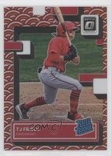 2022 Panini Donruss Optic Rated Rookie Photon Prizm TJ Friedl #83 0nr3