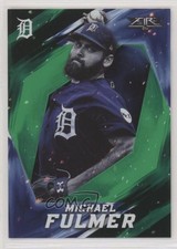 2017 Topps Fire Green 186/199 Michael Fulmer #32 c7w