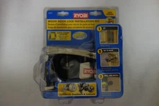 Ryobi Lock Installation Kit Deadbolts Locksets Hole Saw Metal Wood Door