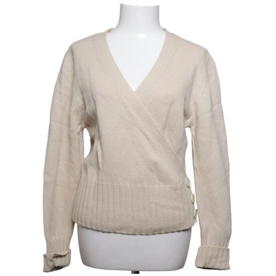 Be One, Strickpullover, Größe: 42, Beige, Wolle, Einfarbig, Feinstrick #Pdu