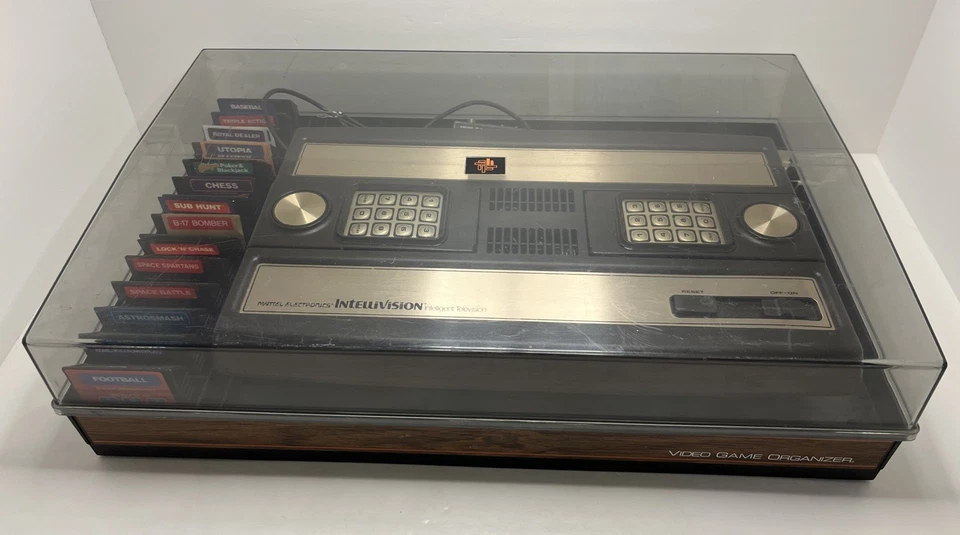 VTG 1979 Mattel Electronics Intellivision w/Case & 14 Games ALL TESTED & WORKING - Image 2 of 4