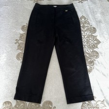 Nine West Women’s Black Dress Pants Size 8 Mid Rise Straight Hip Thigh