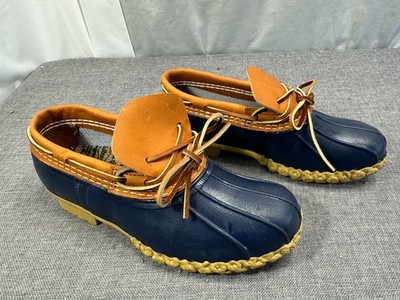 NEW L.L.Bean Bean Boots Duck Leather Womens 8.5 W Made in Maine,  USA 04754