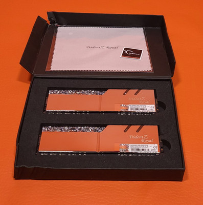 G.SKILL Trident Z Royal DDR4 32GB Kit 3200MT/s 2x16GB Sitcks DIMM DDR4 SDRAM