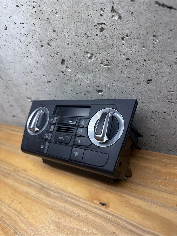 Audi A3 2009-2013 calefacción aire acondicionado climatización panel de control OEM usado Foto 3 de 4