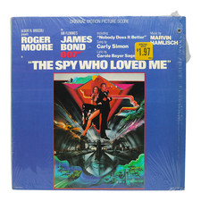 The Spy Who Loved Me Soundtrack LP 1977 United Artists EX Shrink