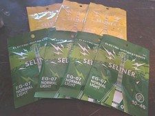 7 Sets Of SELINER  4 normal Light Electric Guitar Strings 10-46 Gauge 3 Medium 