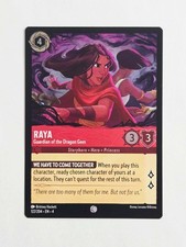 Raya Guardian of the Dragon Gem COLD FOIL 122/204 - Ursula's Return Lorcana