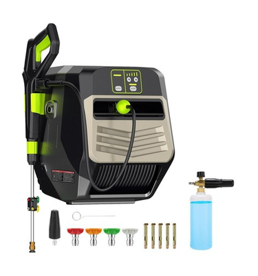 #ad #ad Wall Mounted Pressure Washer 5500 PSI 3.6 GPM 5 Levers Power Washer with 6... $381.03