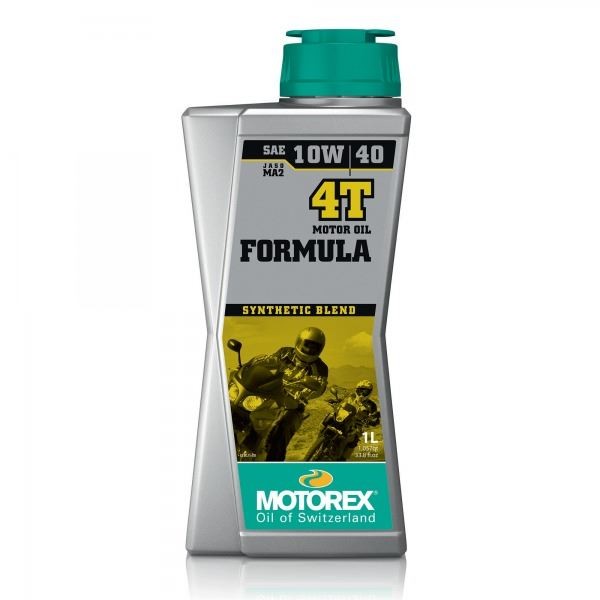 Motorex Formula 4T Semi Synthetic Blend 10W/40 JASO MA2 Motorcycle Oil 1L