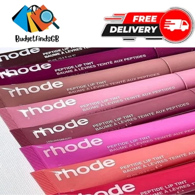TINTED PEPTIDE LIP UK 🇬🇧 RHODE PEPTIDE LIP TINT BALM GLOSS 10ml (Various Shades)