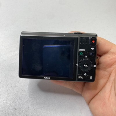Nikon COOLPIX S6200 16.0MP Digital Camera 10 x Zoom Black 85% new