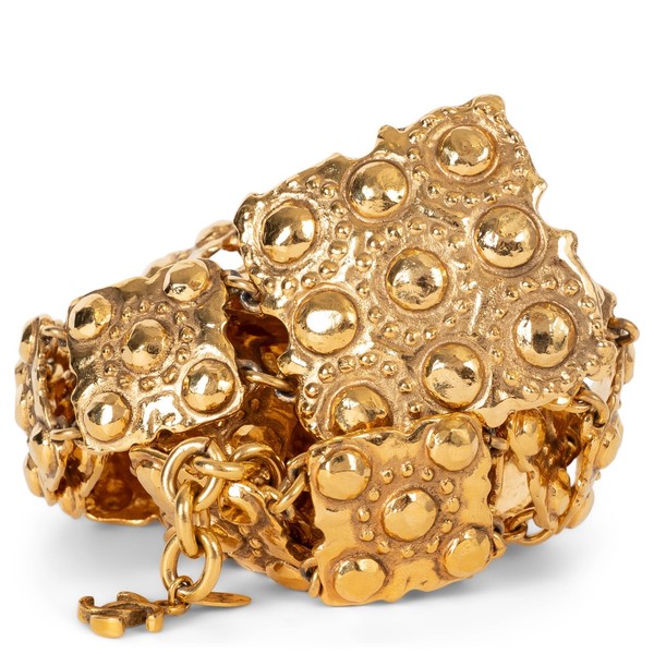 72829 Authentic Chanel Gold Metal 90P Chain Belt OZ