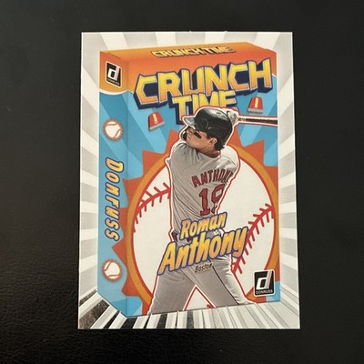 Panini 2026 Donruss Baseball Roman Anthony Crunch Time #9 - Red Sox